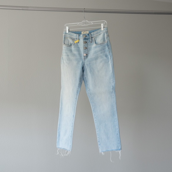 Madewell Denim - Madewell high-rise slim crop boyjean size 27 slightly used